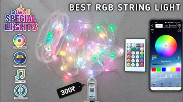 Smart RGB Fairy String Light With Music Sync | Best Led Strip Light | Diwali Light
