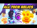 All tech world shiny relic locations in pet sim 99 zone 100199