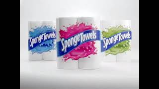 Sponge Towels - Spills Ad (Personification)