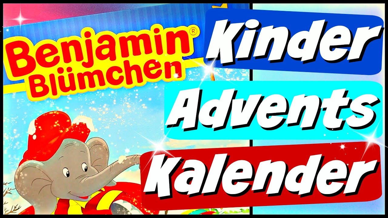 Benjamin Blumchen Adventskalender Fur Kinder Buch Adventskalender 9999 Dinge Youtube