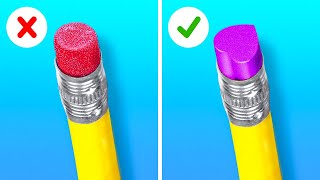 CLEVER DIY SCHOOL SUPPLIES || Cheating Hacks And Funny Pranks For Cool Students