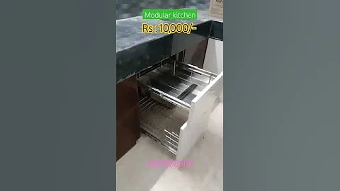 Low Cost Modular kitchen #reelsviral #interiordesign #interiorideas #modularkitchen #reels #reel