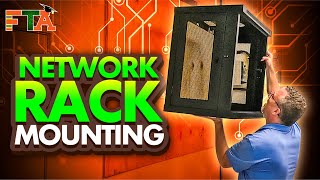 How to Solo Wall Mount a Flawed Network Server Rack Design by Tripp Lite