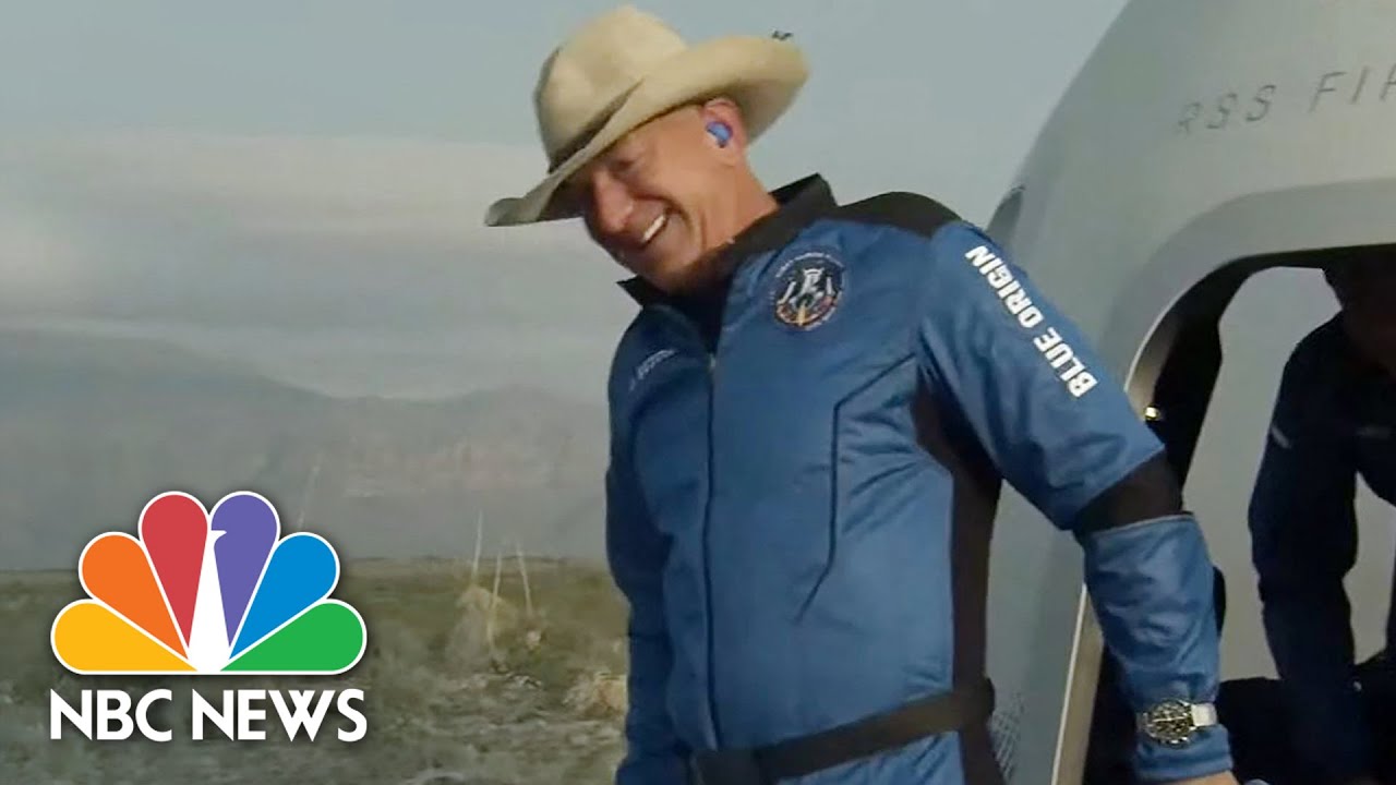 'Best Day Ever!' Watch Highlights From Jeff Bezos Launch To Edge Of Space