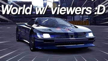 Racing vs. Friends and Viewers in Need for Speed World