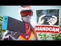 Les joueurs switch sont les plus fort  fortnite nintendo switch handcam gameplay 4k 30fps