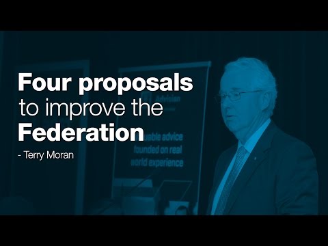 Four proposals to improve the Federation - Professorial Fellow Terry Moran AC