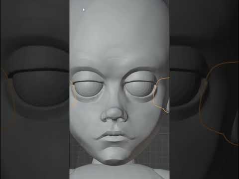 Wednesday Addams sculpt