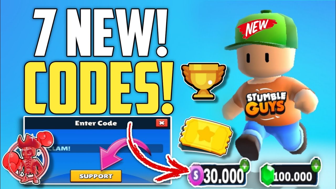 *GIFT⚡CODES!!* ALL STUMBLE GUYS GIFT CODES 2024 - STUMBLE GUYS JULY ...