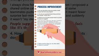 Top 5 PROCESS IMPROVEMENT Questions That Wow: Key Essentials to Impress in Any Job Interview!
