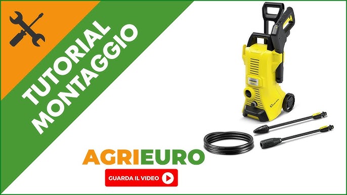 Idropulitrice acqua fredda Karcher K3 Premium Power Control: montaggio del  prodotto 