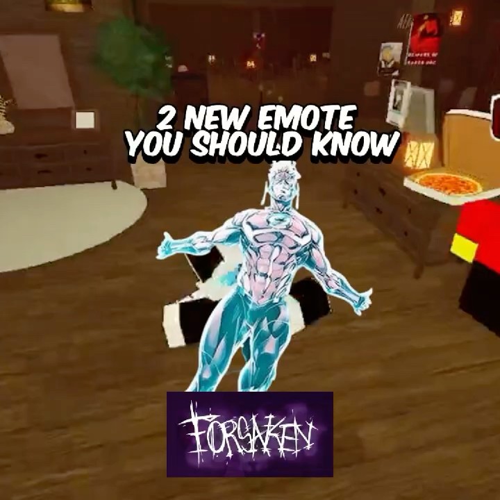 NEW EMOTE you should know in FORSAKEN - ROBLOX - YouTube