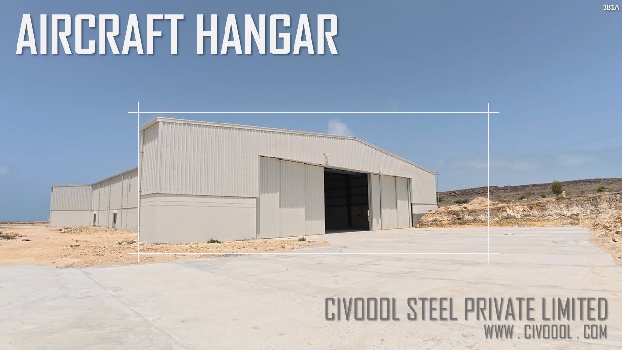 Aircraft Aviation Hangar PEB Construction
