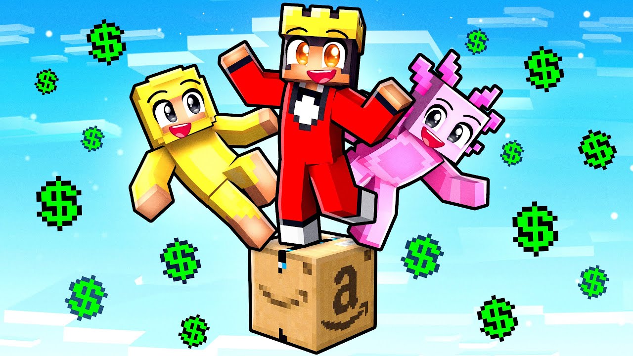 Locked on ONE AMAZON BLOCK In Minecraft!