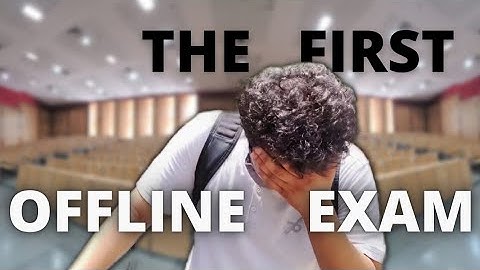 The FIRST OFFLINE Exam 😱 | IIT Delhi | ADITYA Speaks [IIT Delhi]