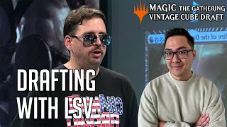 Drafting With LSV: LSV = Luck, Skill, and Victory? | Vintage Cube Draft | MTGO