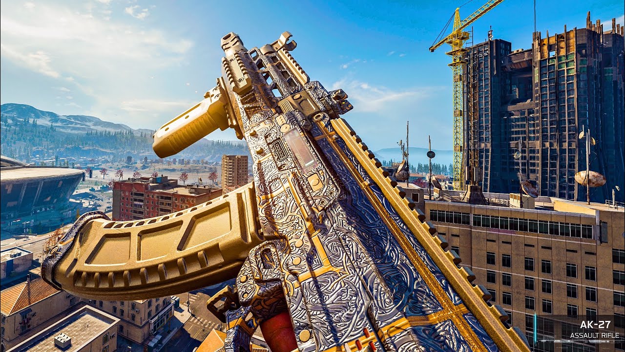 COD WARZONE BATTLE ROYALE AK-27 GAMEPLAY! (NO COMMENTARY)