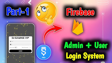 How To Make Admin Panel With Firebase | User Login System Online Admin swb Free Sketchware project 🔥
