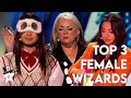 TOP 3 Female Wizards on America&#39;s Got Talent!