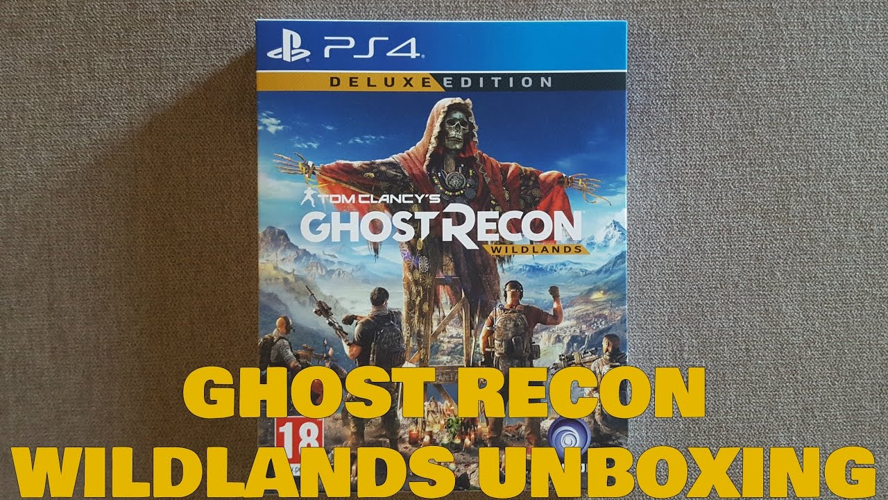 Ghost Recon Wildlands Deluxe Edition Ps4 Unboxing Youtube