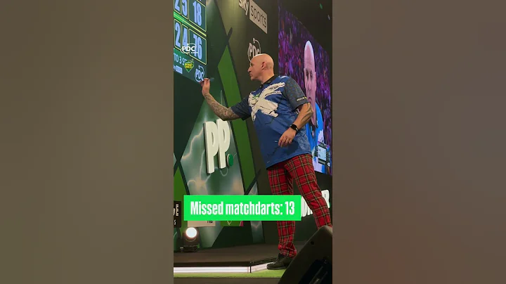 FIFTEEEN! Matchdarts missed.🤯Alan Soutar eventually wins his first round match against Temu Harju🎯