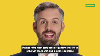 HPE StoreEver and Financial Services Use Case