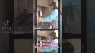 Point of use decontamination #hspa #sterileprocessing #centralsterileprocessing #fyp #foryoupage