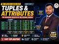 DBMS Unit 3 Lecture 2 | Relations Tuples and Attributes Explained | DBMS Tutorial | MCA SPPU 2025