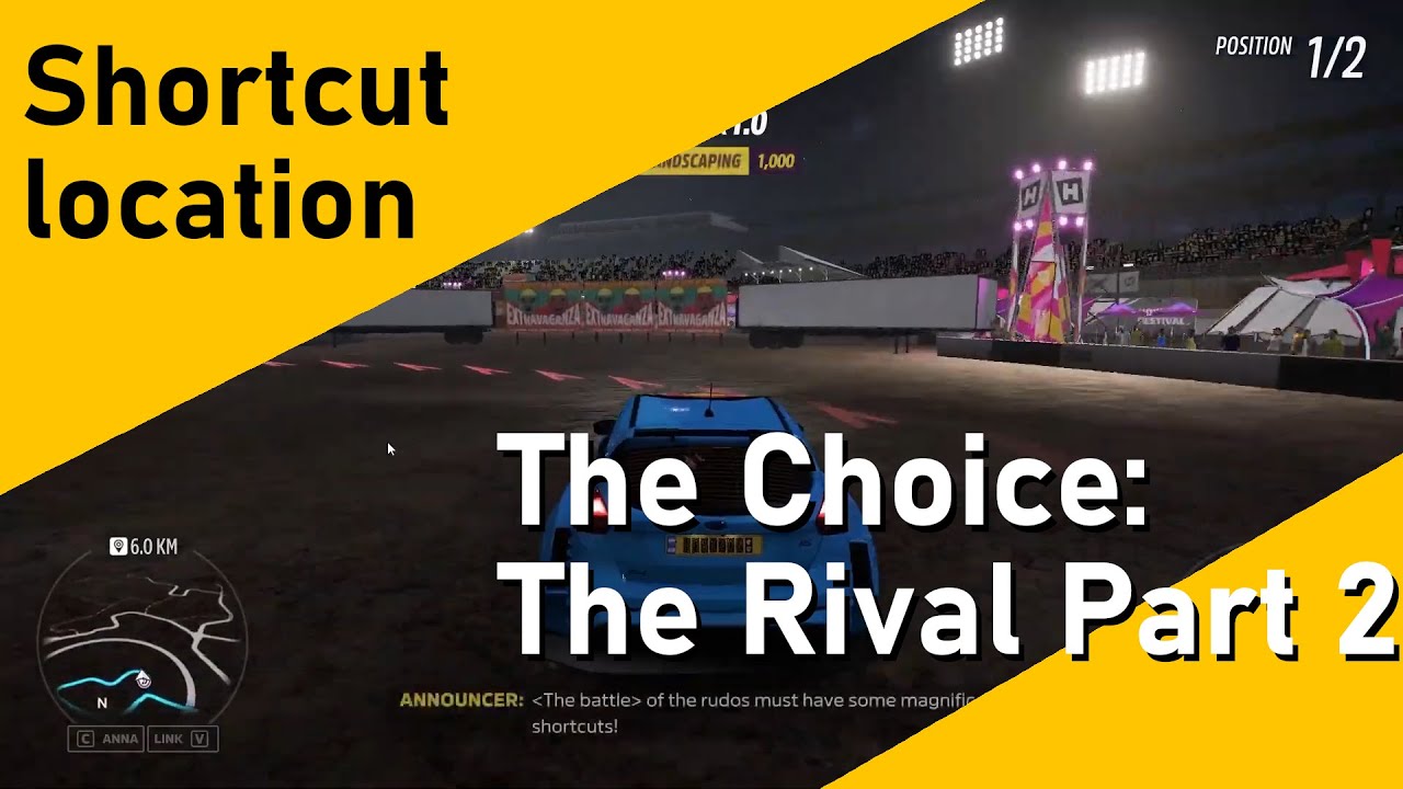 The Choice: The Rival Part 2 shortcut location