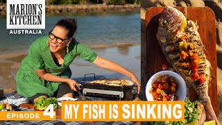 How to grill a whole fish PERFECTLY every time! ...unless your bbq floats away LOL 😅😅😅