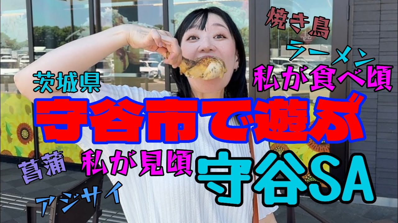【守谷】茨城の魅力を見つけたい【守谷SA】