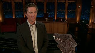 Late Late Show with Craig Ferguson 3/30/2011 Matthew McConaughey, Amy Smart