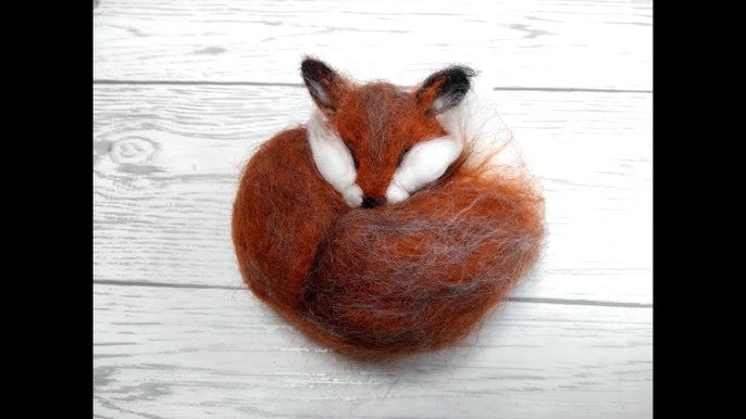 Woolbuddy Felted Wool Pin Fox