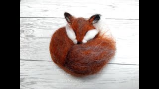 Needle Felted Fox Tutorial