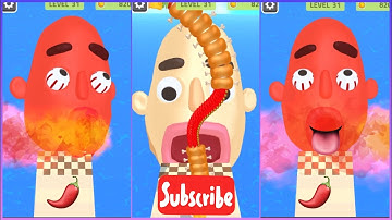 Sandwich Runner🍀 | Walkthrough all levels, Relaxing Gameplay, IOS and Android