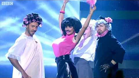 Katie Price does Queen's "I Want to Break Free" - Let's Dance for Comic Relief 2011 Final - BBC One