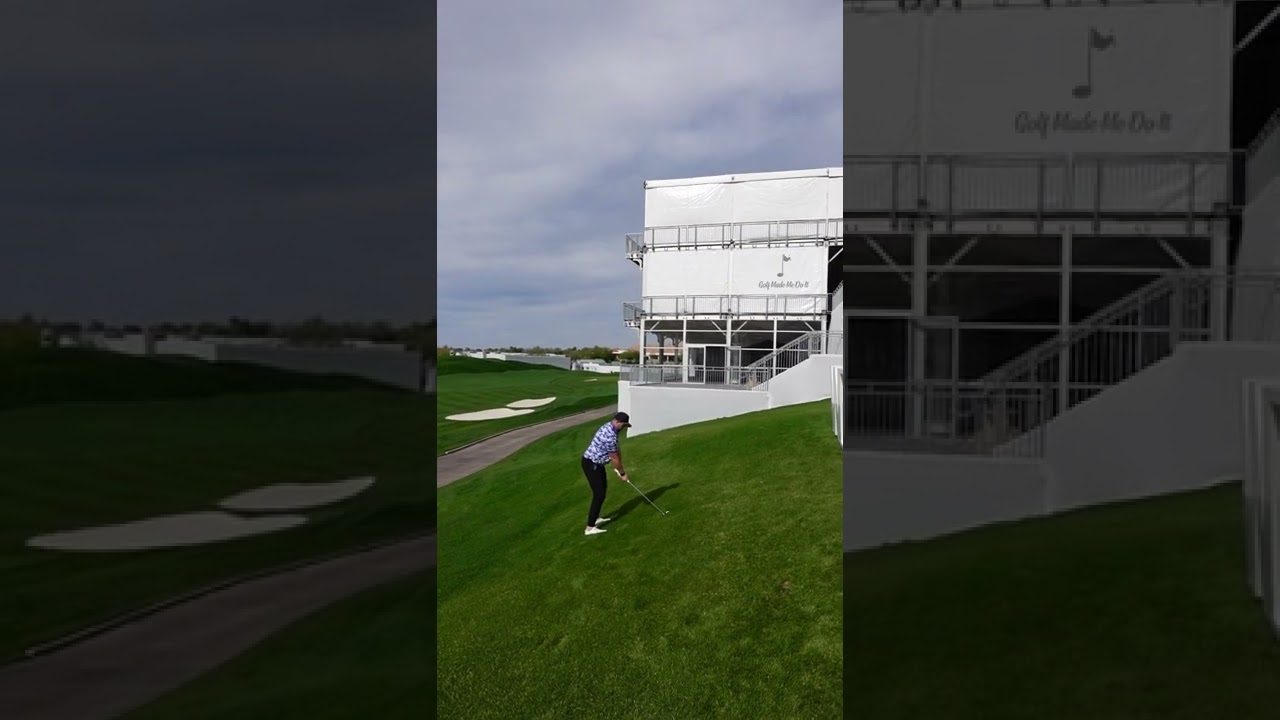 I could of shot 79 at The Waste Management - TPC Scottsdale! 