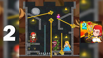 [HERO RESCUE 2] All Levels Gameplay Walkthrough Part 2 (Level 30-55) Android/IOS