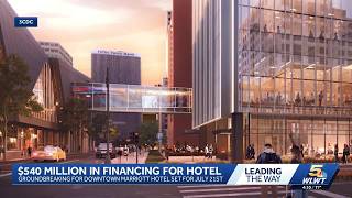 Groundbreaking set for Marriott Hotel in Cincinnati’s Convention Center District