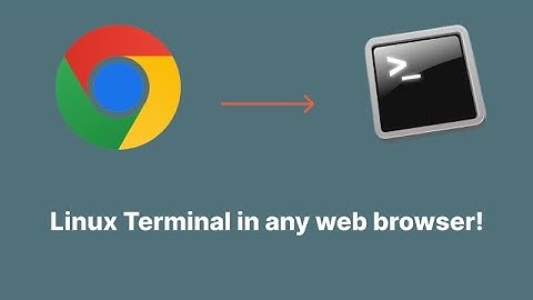 Get a free Linux terminal in web browser!