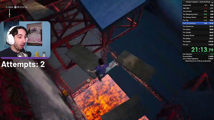 Unsuccessful chain of events in Lava mode on Chained Together