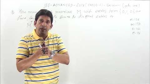 JEE- ADVANCED 2017 PAPER- 2   Solutions  Sections-1 ( Only one correct)-2