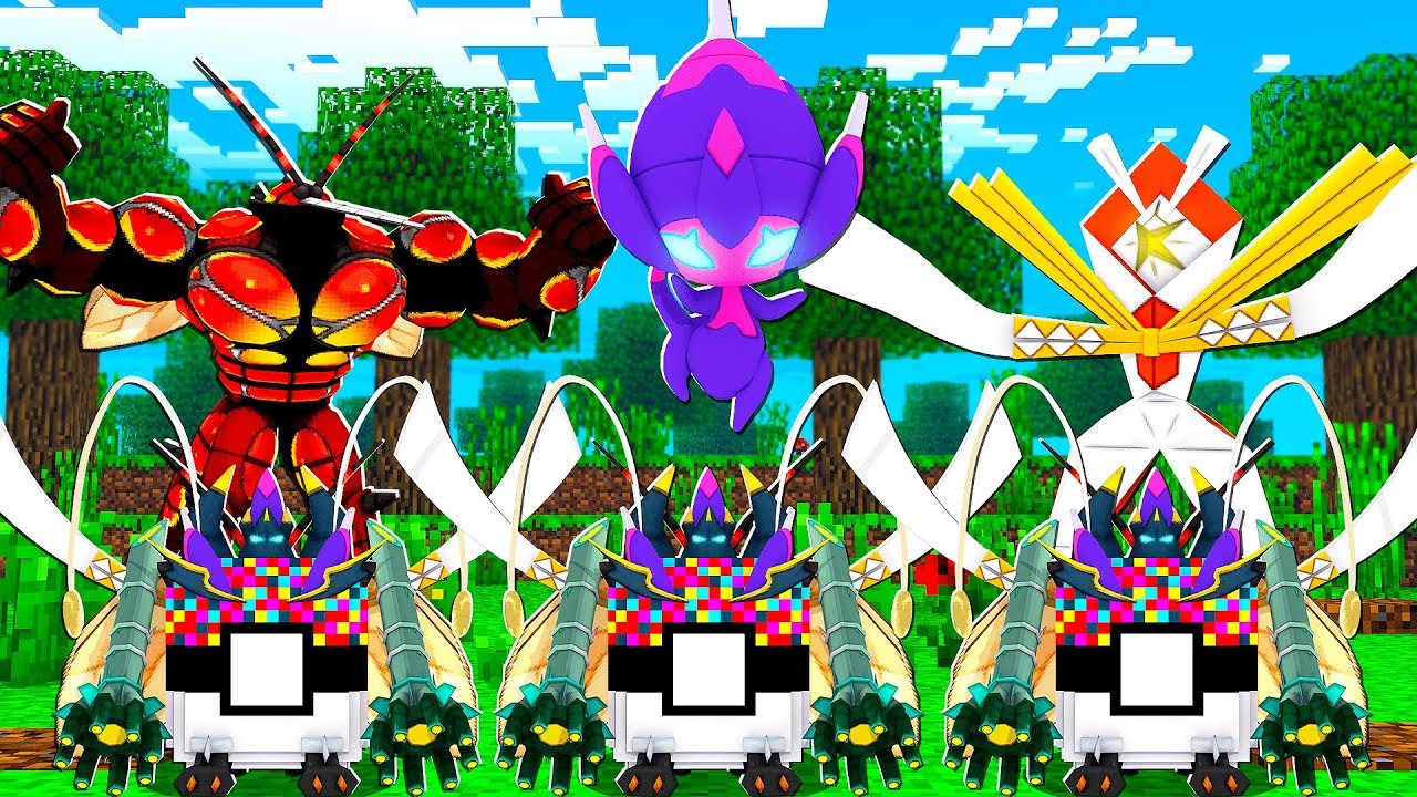 POKÉMON LENDÁRIO X ULTRA BEAST NO MINECRAFT PIXELMON 