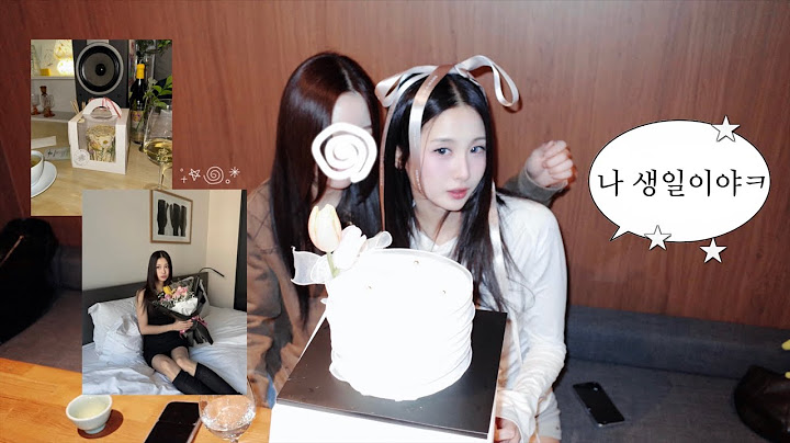 (Sub) Daily vlog ₊˚⊹ᰔ Girlfriend who flew in from the US ∙ Birthday party ∙ Seongsu pop-up • Long...
