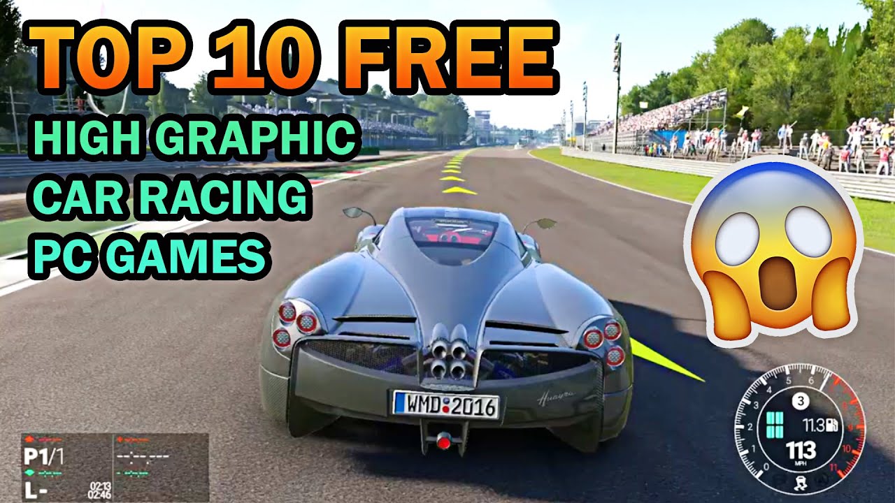 Top 10 FREE Graphic Car Racing PC Games 🔥 For Low End Pc 2020 8 Minutes - YouTube