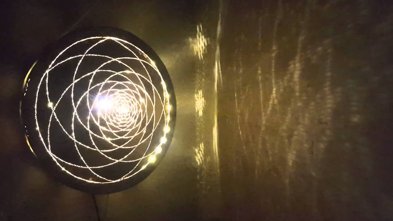 Golden Spiral Light Mandala