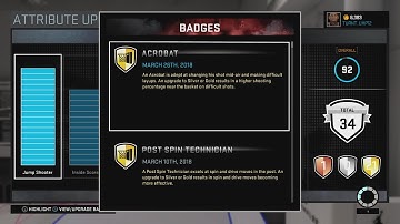 NBA 2K16 - How To Get The ACROBAT Badge