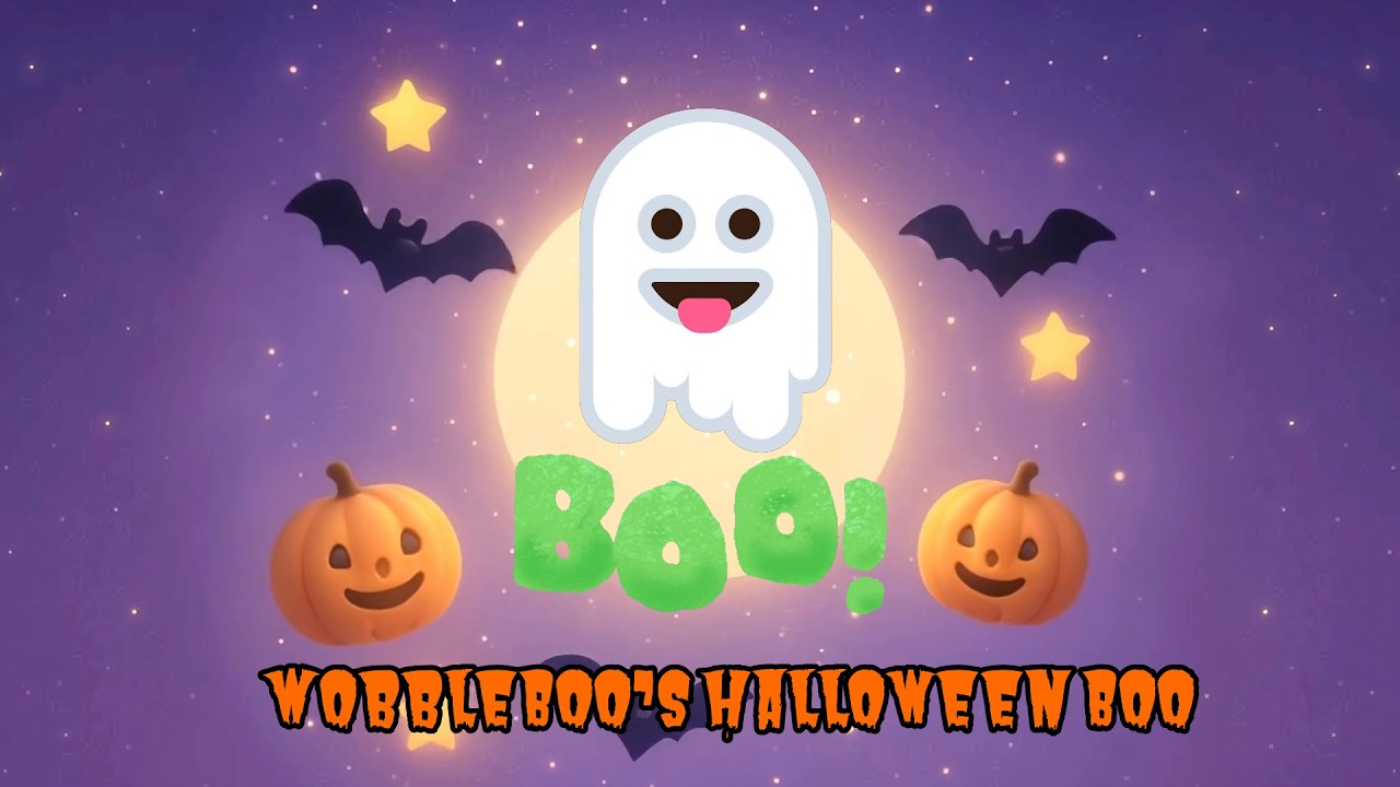 WobbleBoo’s Halloween Boo | Phonics Song for Kids 👻🎃