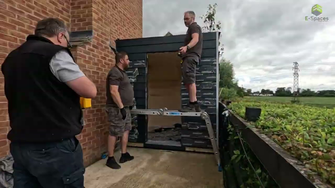 2 Day Garden Office Installation Tight Space Challenge Luton Full Features