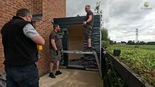 2 Day Garden Office Installation Tight Space Challenge Luton Full Features